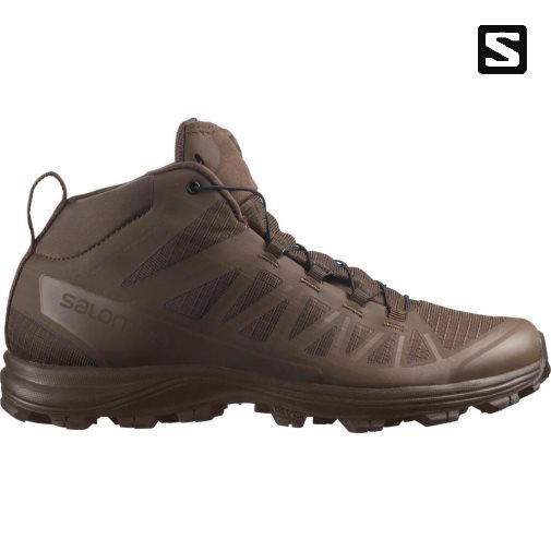 Chocolate Salomon Speed Assault 2 Men's Tactical Boots | IE DB1724